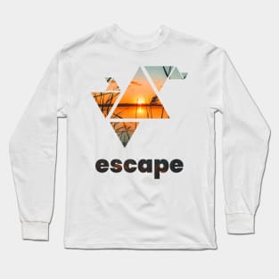 Escape - Sunset Long Sleeve T-Shirt